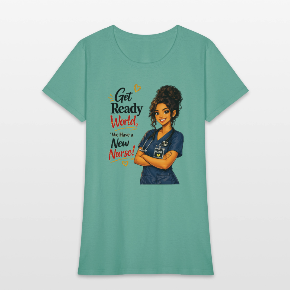 Women's T-Shirt - aquatic