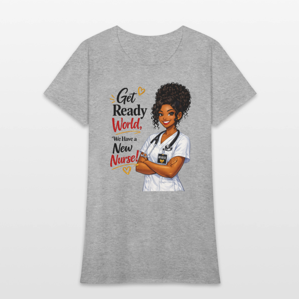 Women's T-Shirt - heather gray