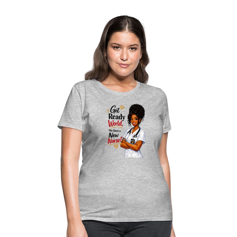 Women's T-Shirt - heather gray
