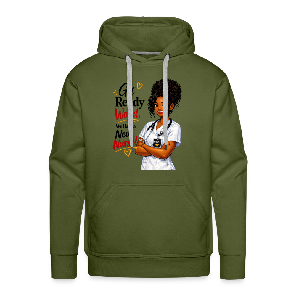 Men’s Premium Hoodie - olive green