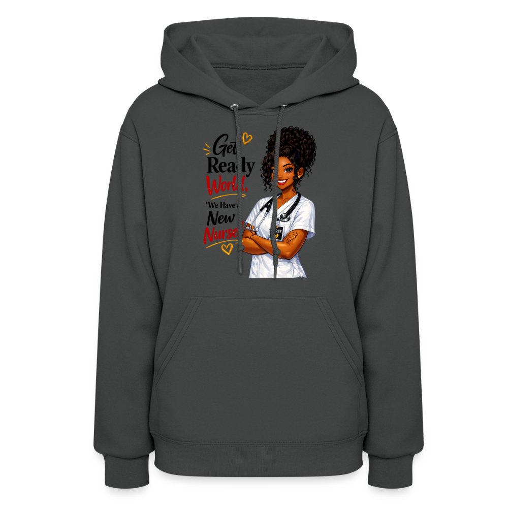 Women's Hoodie - asphalt