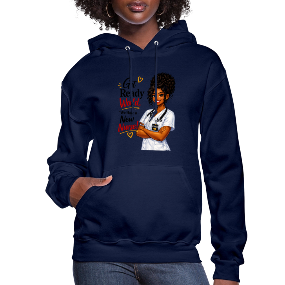 Women's Hoodie - navy