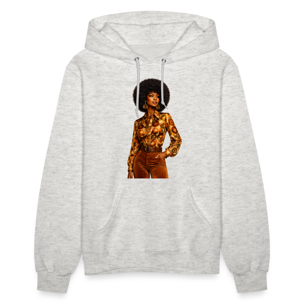 Women's Hoodie - heather oatmeal
