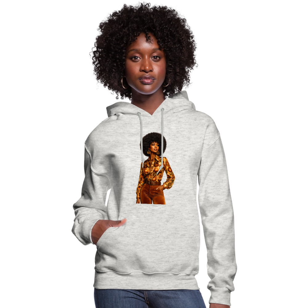 Women's Hoodie - heather oatmeal