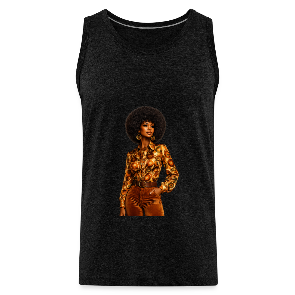 Men’s Premium Tank - charcoal grey