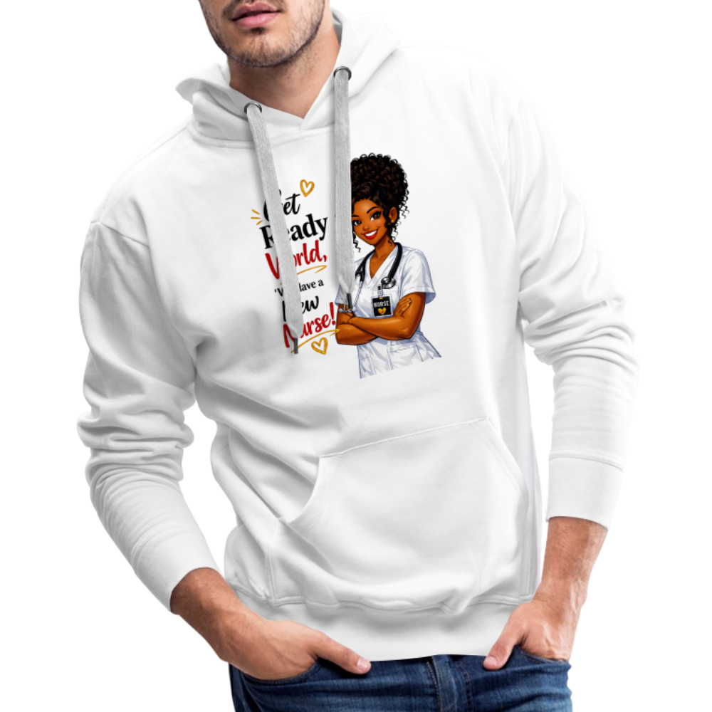 Men’s Premium Hoodie - white