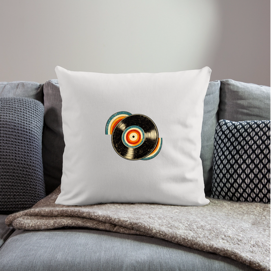Throw Pillow Cover 18” x 18” - natural white