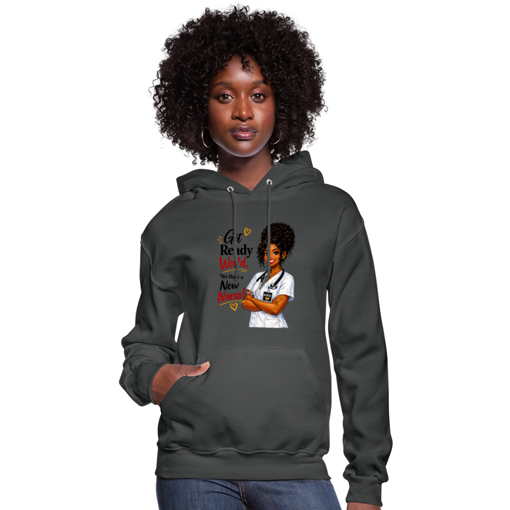 Women's Hoodie - asphalt
