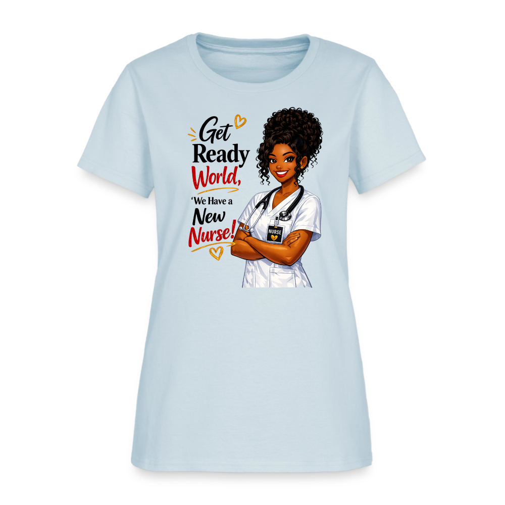 Women's T-Shirt - light blue