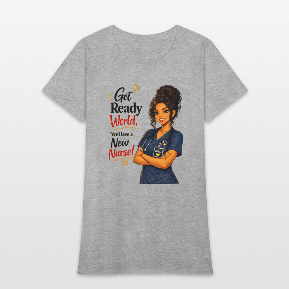 Women's T-Shirt - heather gray