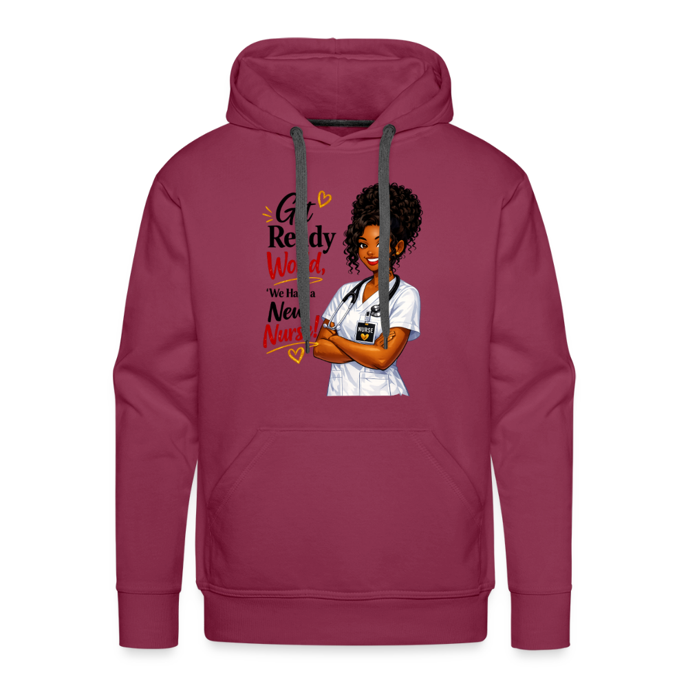 Men’s Premium Hoodie - burgundy
