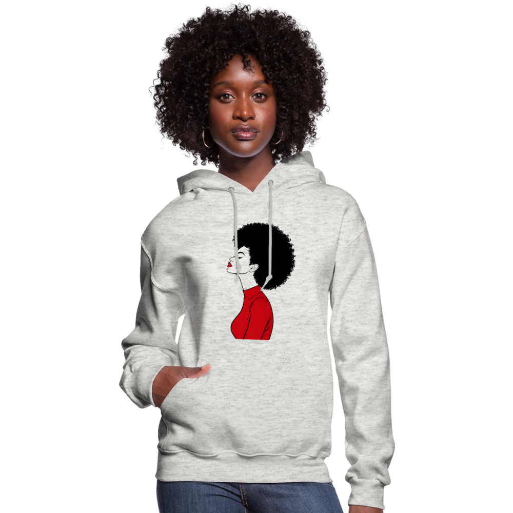 Women's Hoodie - heather oatmeal