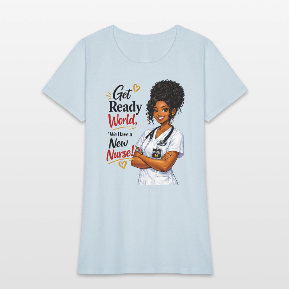 Women's T-Shirt - light blue