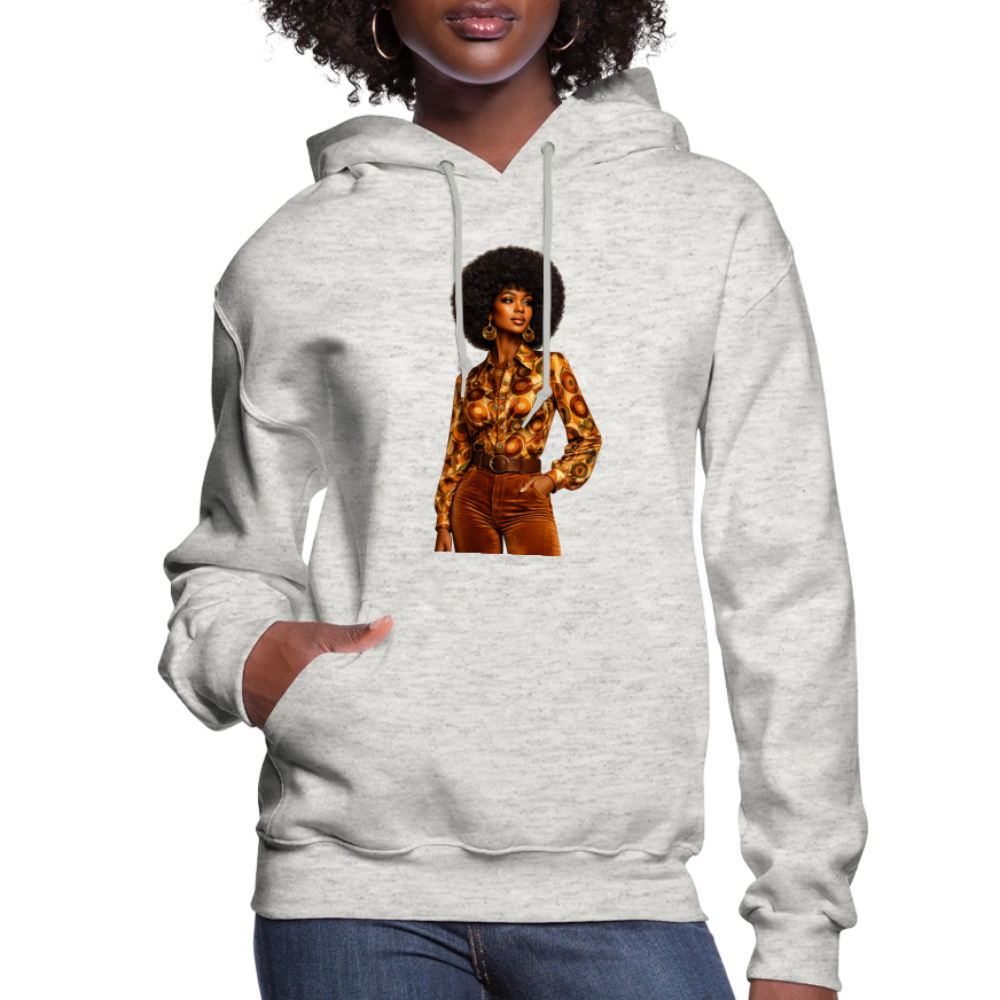 Women's Hoodie - heather oatmeal
