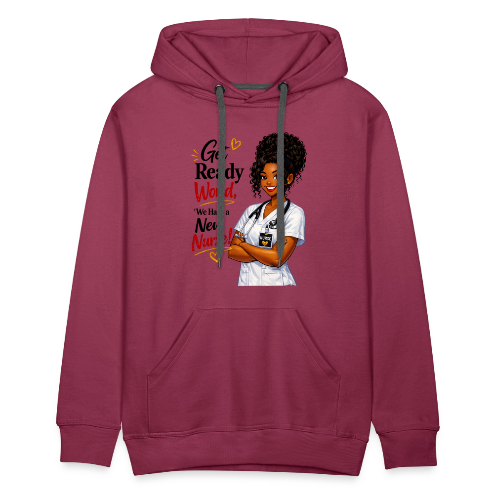 Men’s Premium Hoodie - burgundy