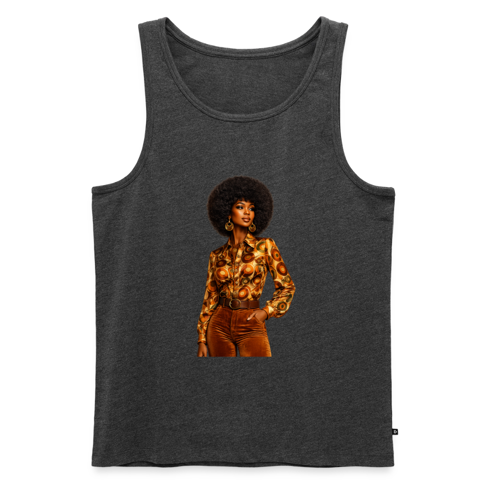 Men’s Premium Tank - heather anthracite