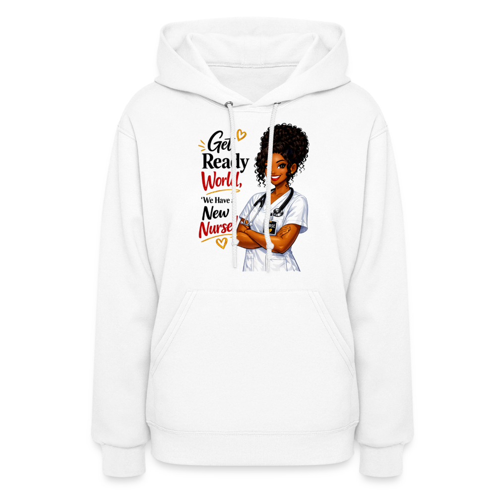 Women's Hoodie - white