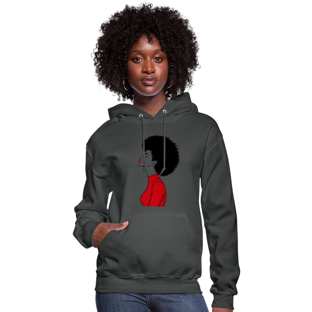 Women's Hoodie - asphalt