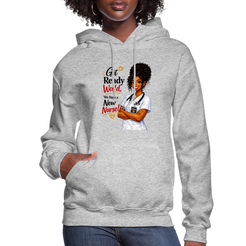 Women's Hoodie - heather gray