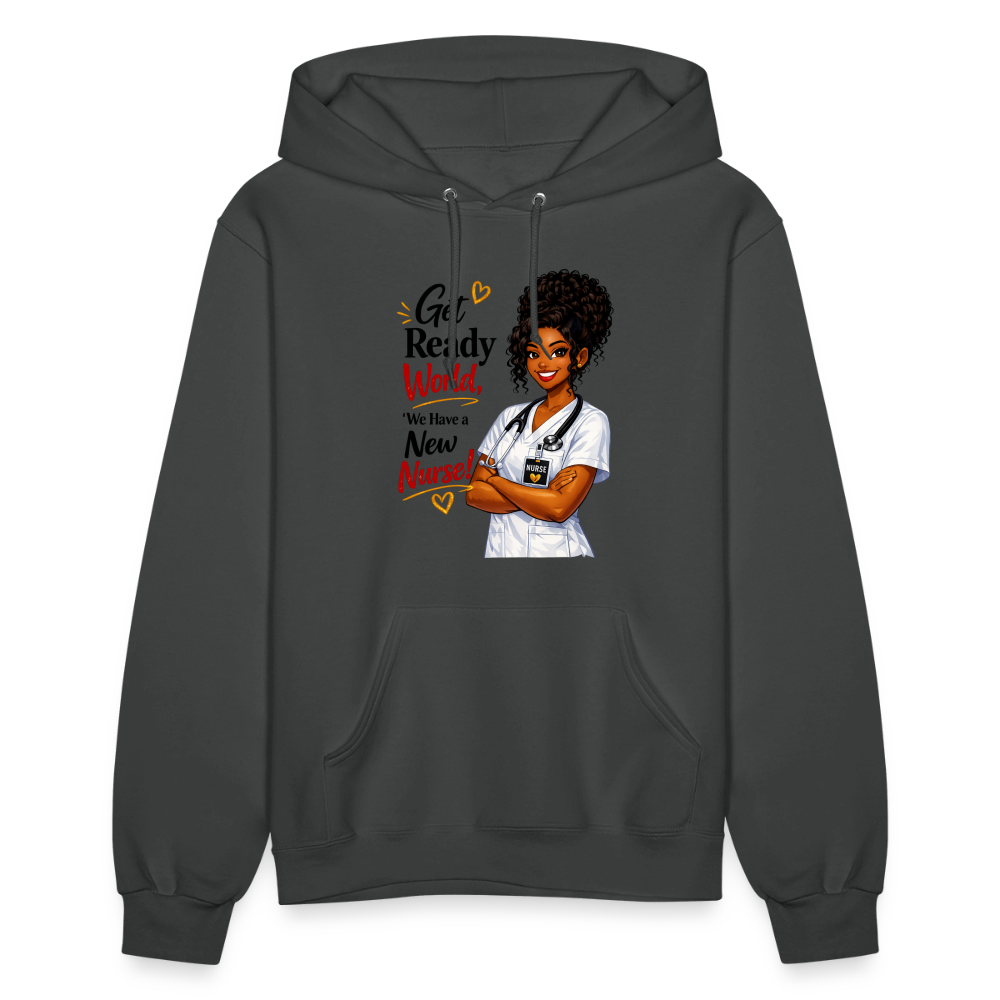 Women's Hoodie - asphalt