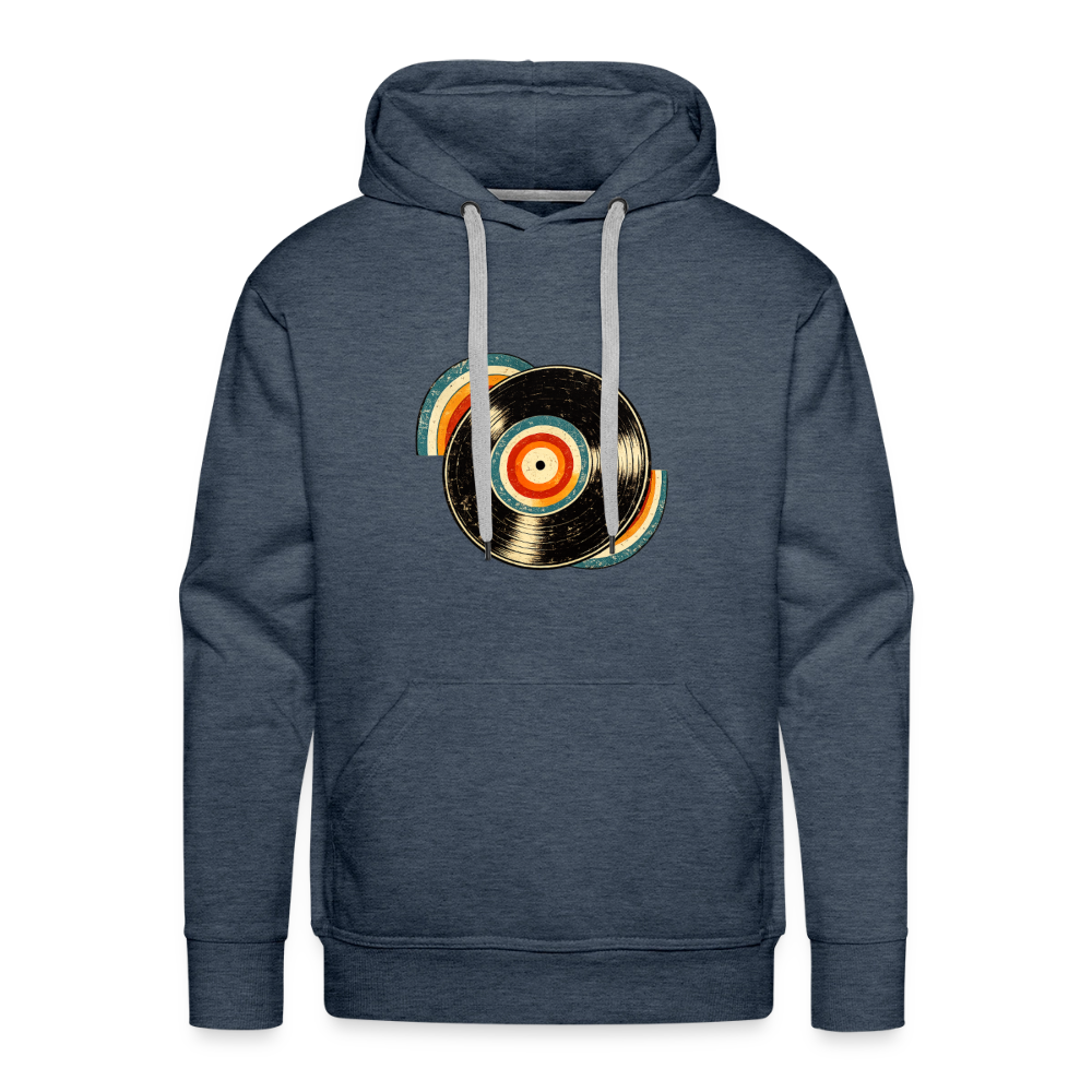 Men’s Premium Hoodie - heather denim