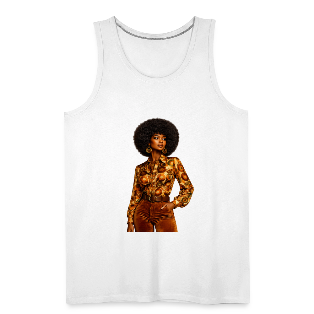 Men’s Premium Tank - white