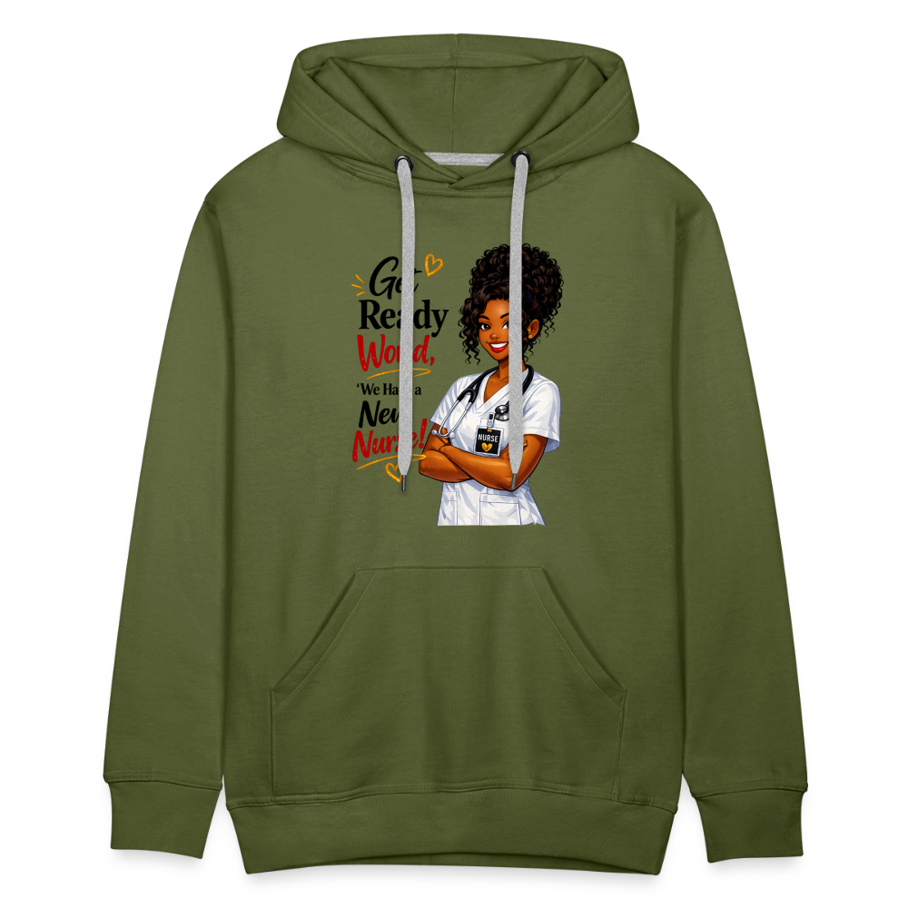 Men’s Premium Hoodie - olive green