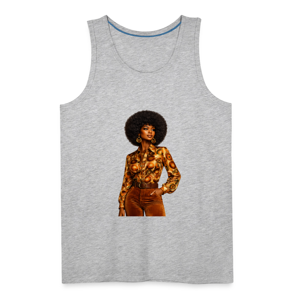 Men’s Premium Tank - heather gray