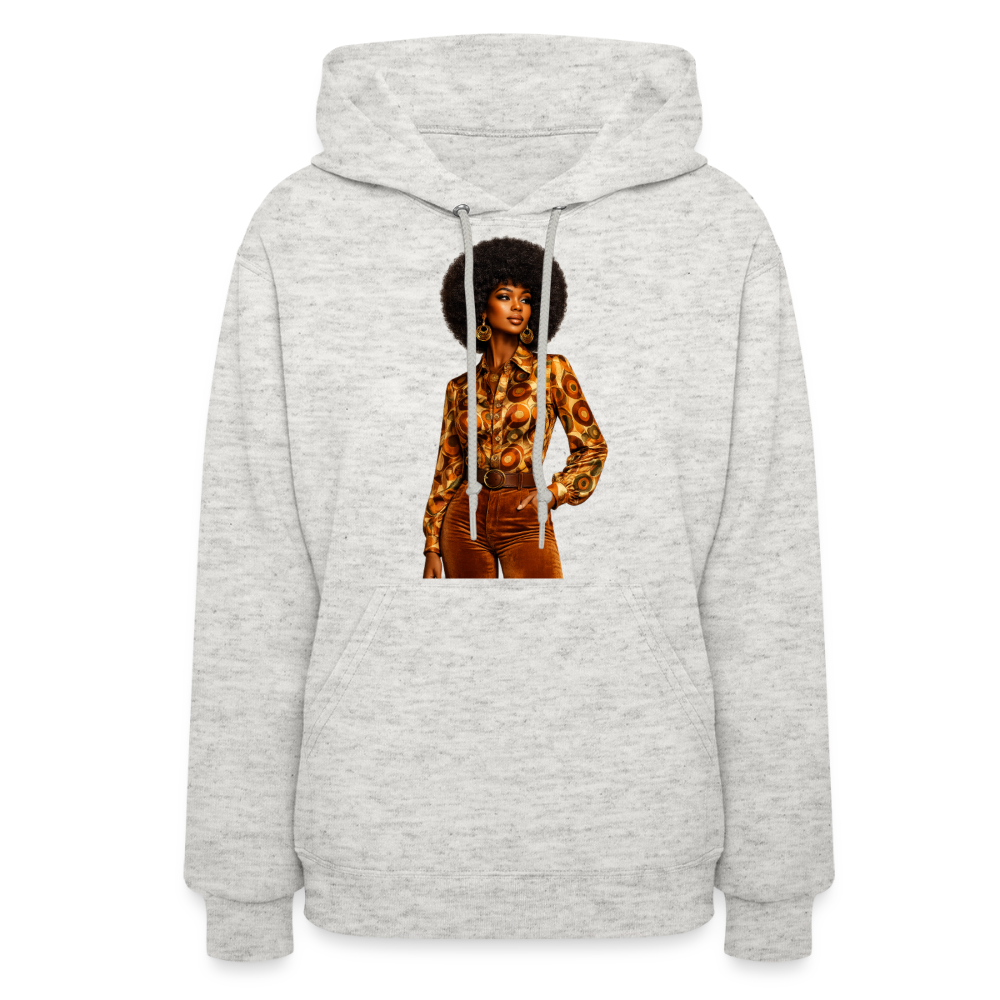 Women's Hoodie - heather oatmeal
