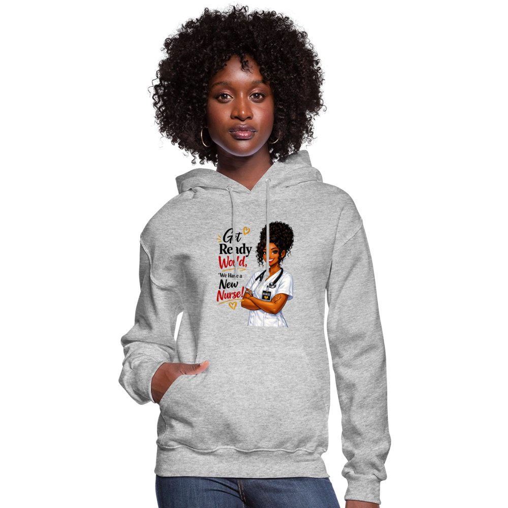 Women's Hoodie - heather gray