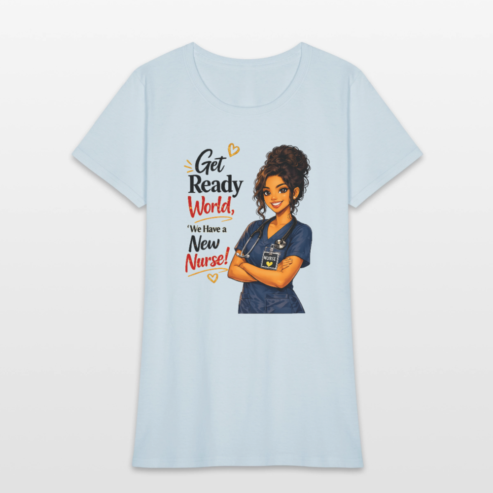 Women's T-Shirt - light blue