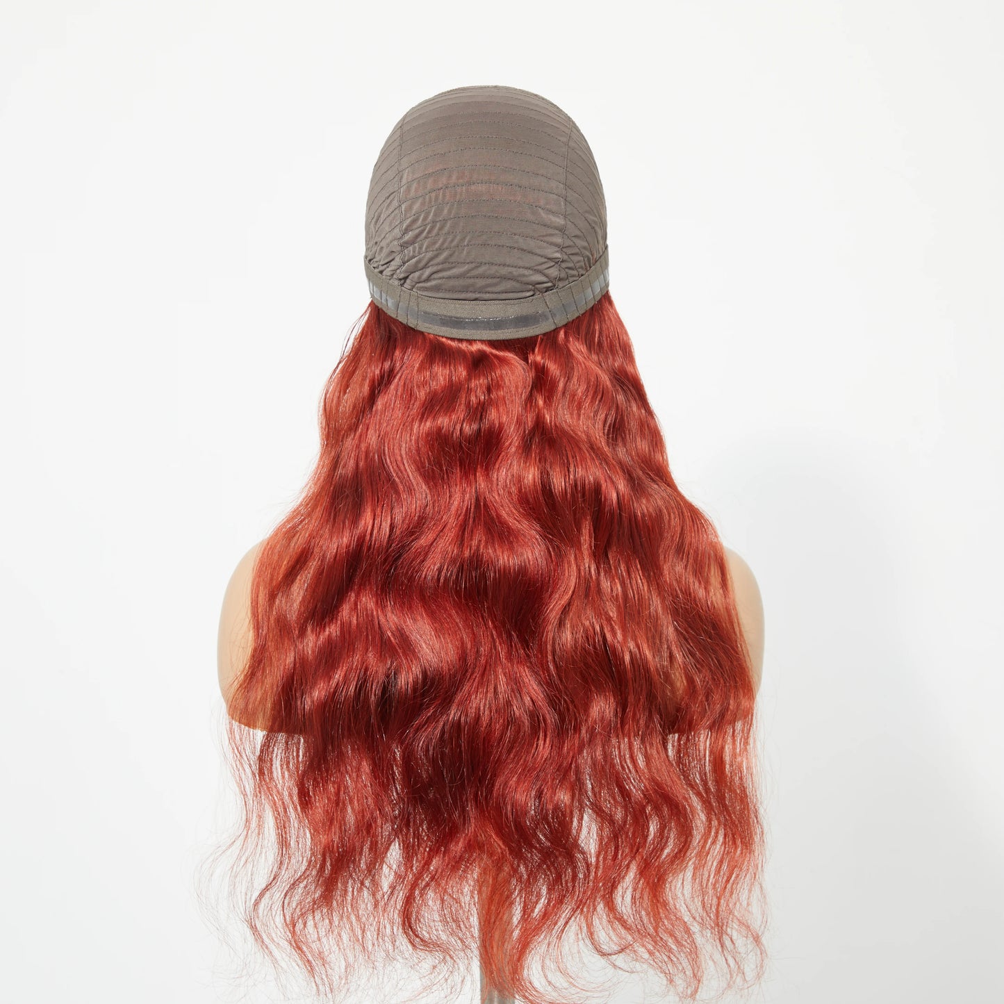 SMALL HEAD FRIENDLY LACE WIG - 24 Inches 5"x5" Body Wavy Wear & Go Glueless #Redbrown Lace Closure Wig-100% Human Hair