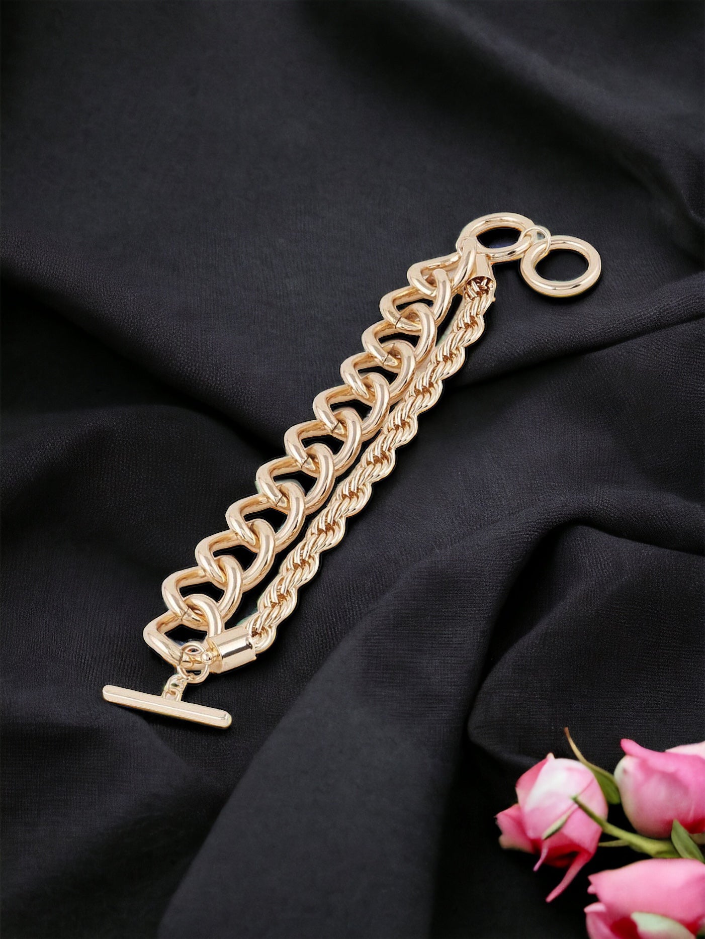 Lovely Double Chained Bracelet