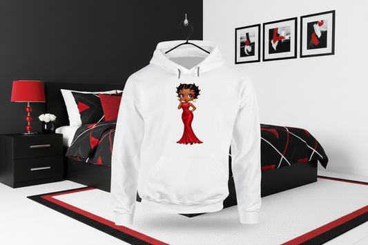 African American Betty Boop Hoodie
