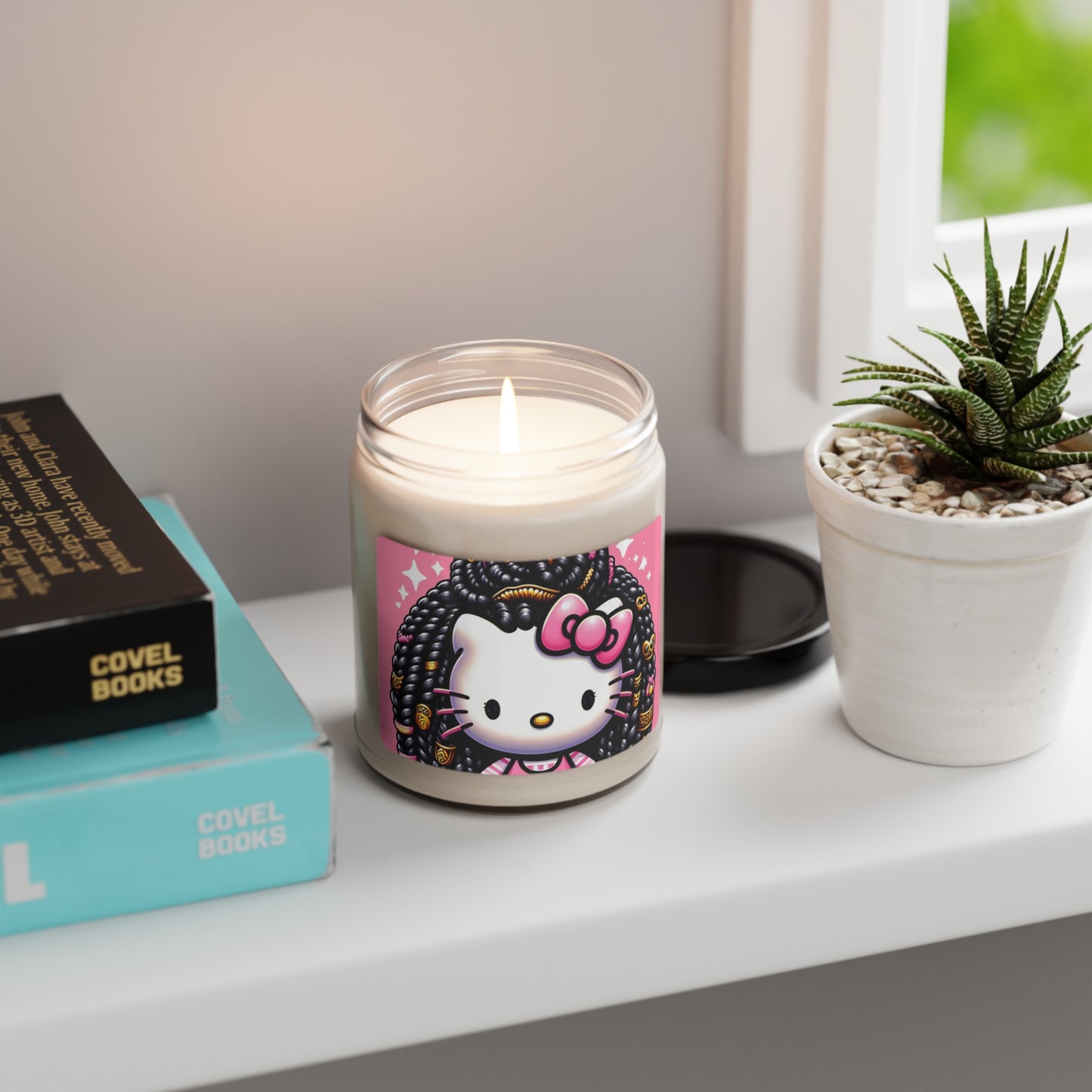 Hello Kitty with Braids Scented Soy Candle, 9oz