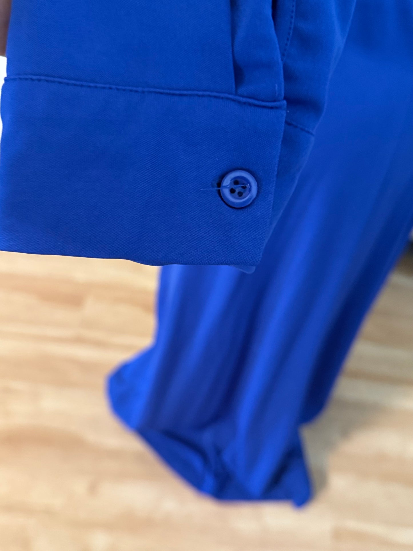 Plus Size Button Down Maxi Length Dress, 2XL