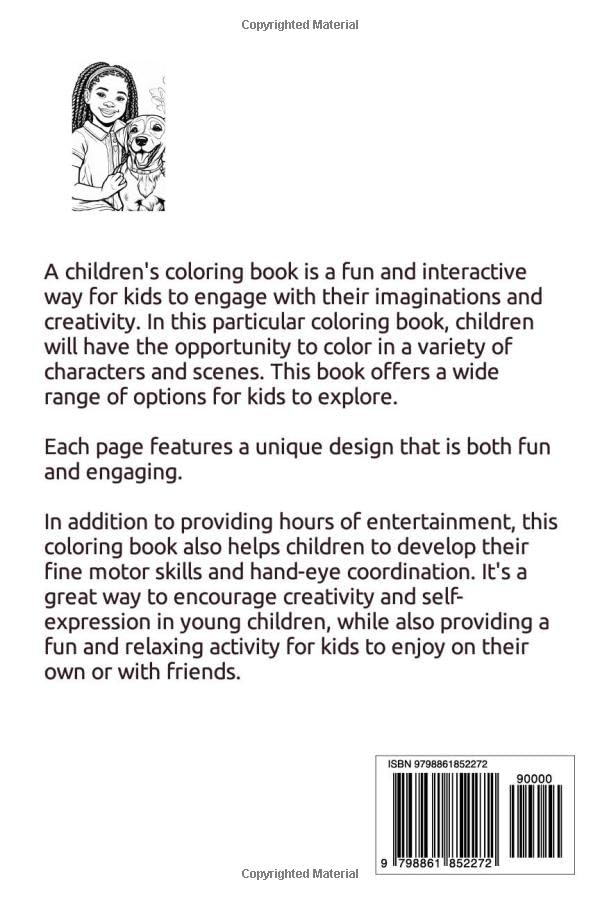 Children's Coloring Book Paperback