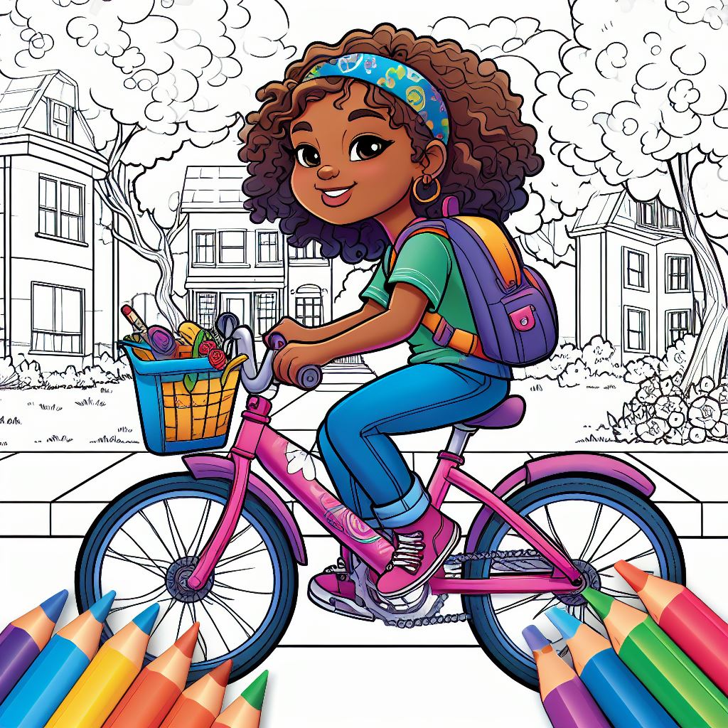 Shades of Brown:  Coloring Book for African American Princesses