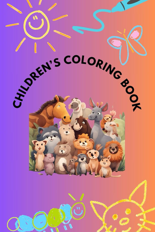 Children's Coloring Book Paperback