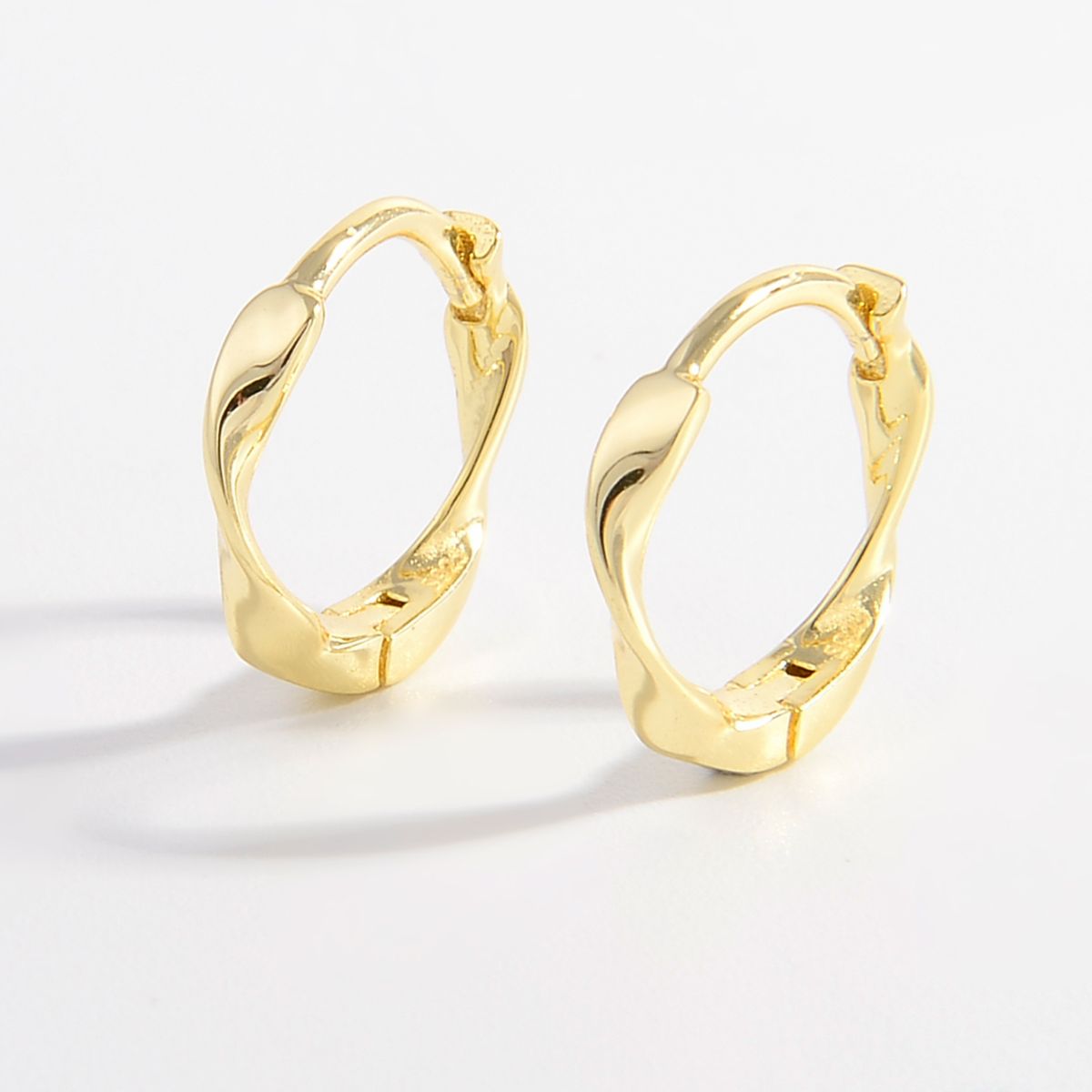 925 Sterling Silver Hoop Earrings, Gold Hoop Earrings