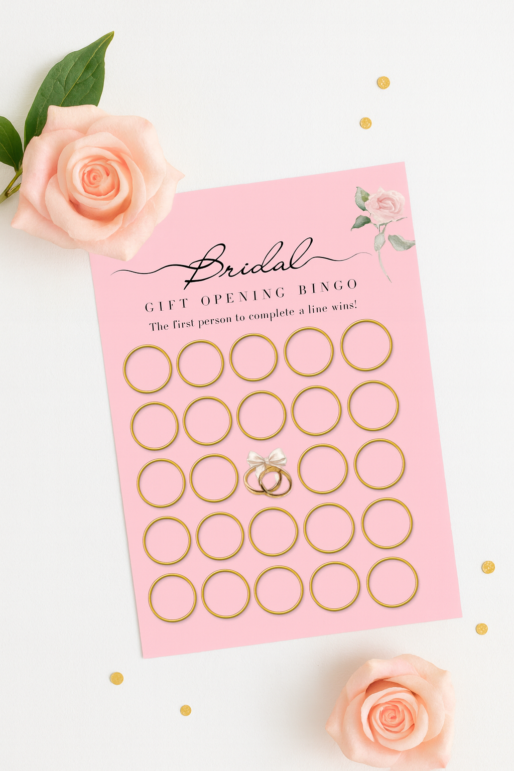 Bridal Shower Games Bundle | Printable Wedding Games | Ring Game, Wedding Word Scramble, He Said She Said, Bridal Bingo | Instant Download