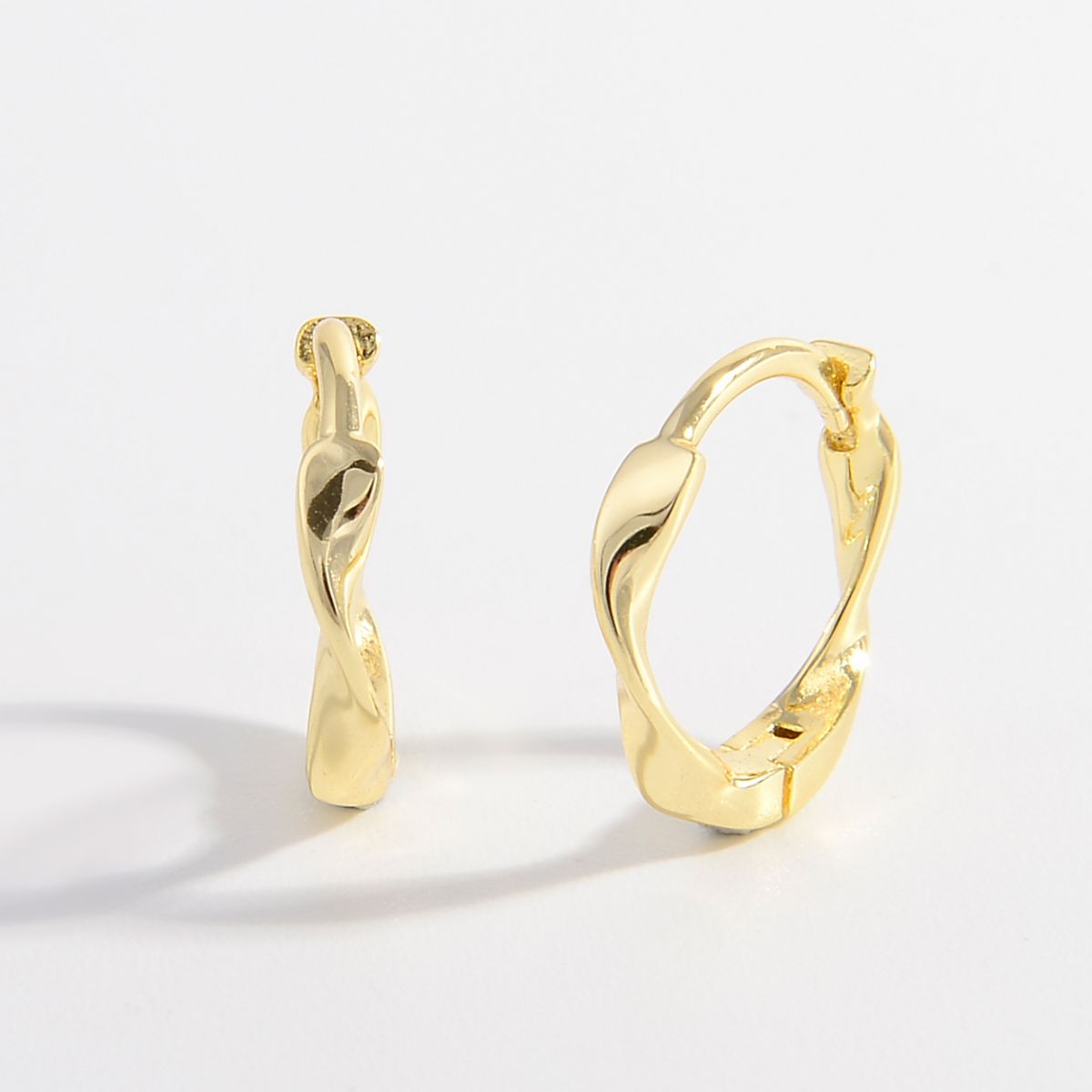 925 Sterling Silver Hoop Earrings, Gold Hoop Earrings