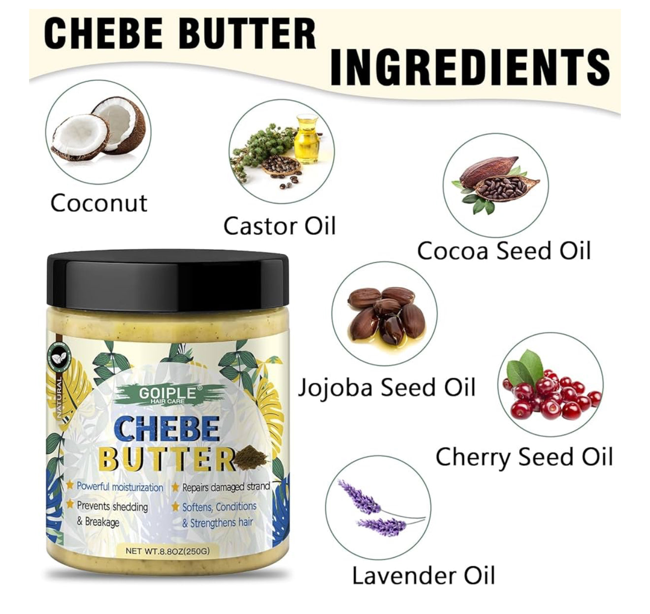 Chebe Butter for Hair Growth