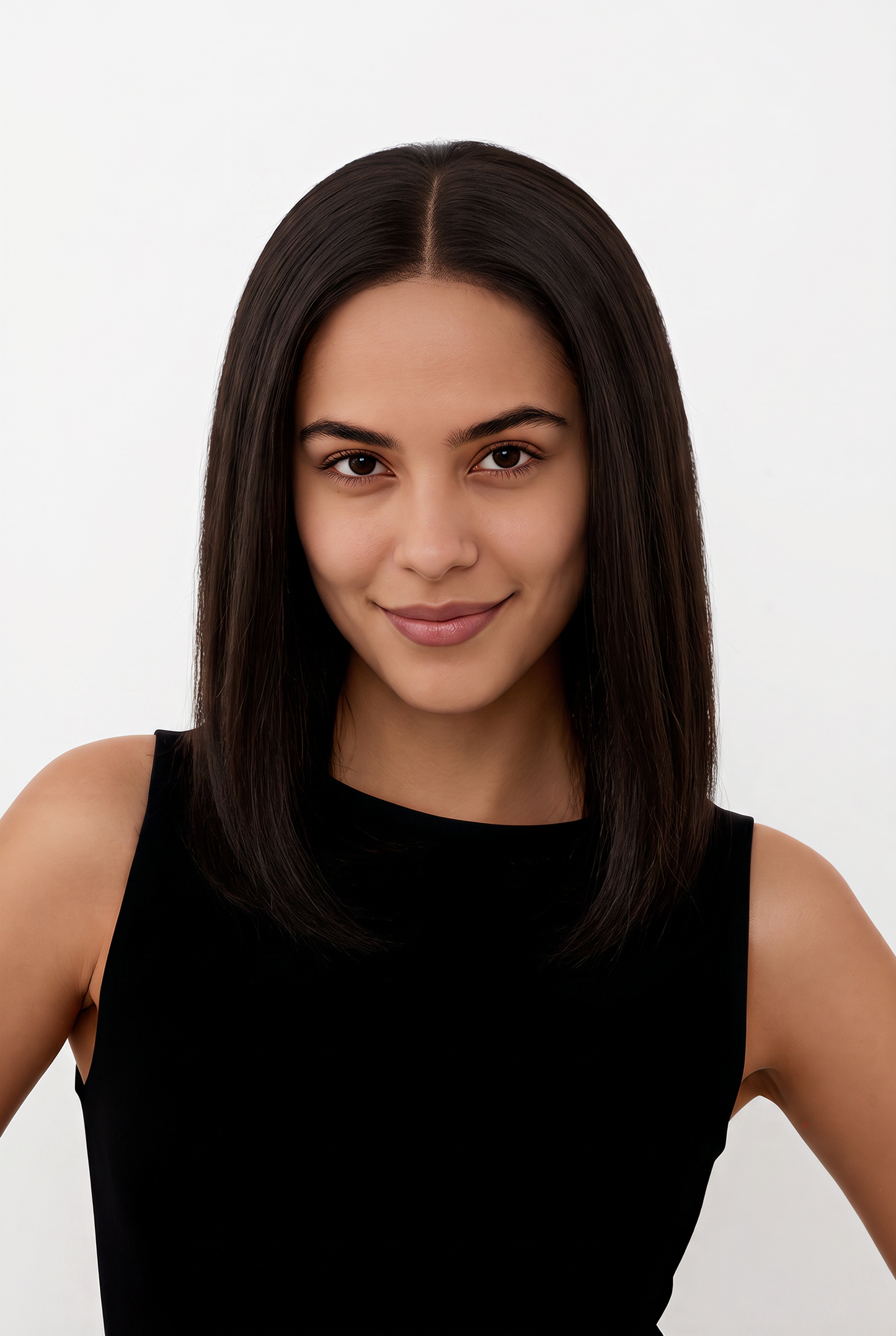 150% Density 5x5 Glueless Lace Closure Human Hair Bob Wig Straight