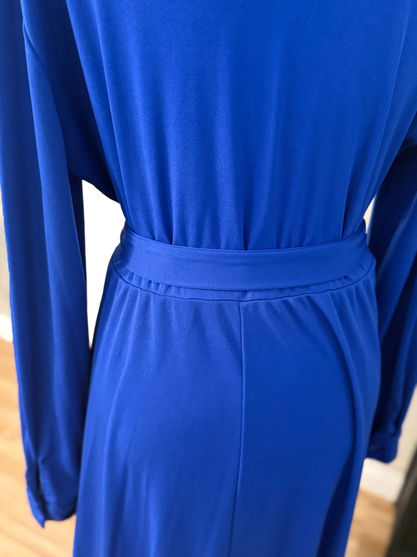 Plus Size Button Down Maxi Length Dress, 2XL