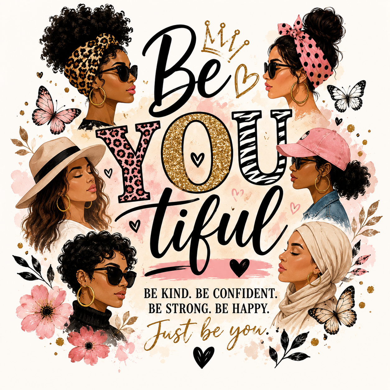 Be YOU tiful – FREE PNG Digital Download