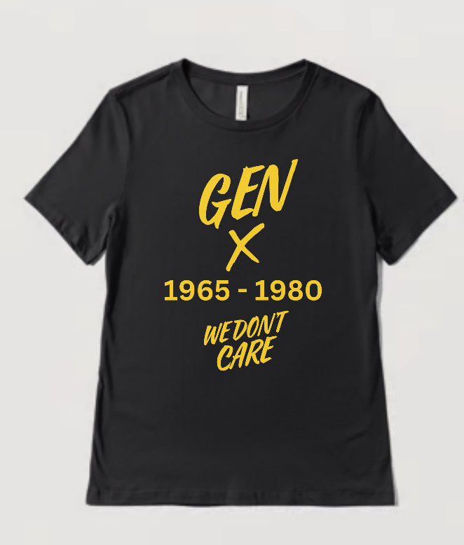 GEN X, We Don’t Care Digital Download