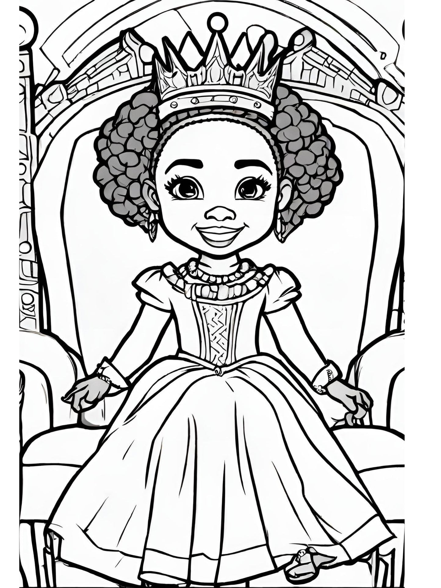 A Coloring Book that Looks like Me! - Paper Back and Hardcopy©️