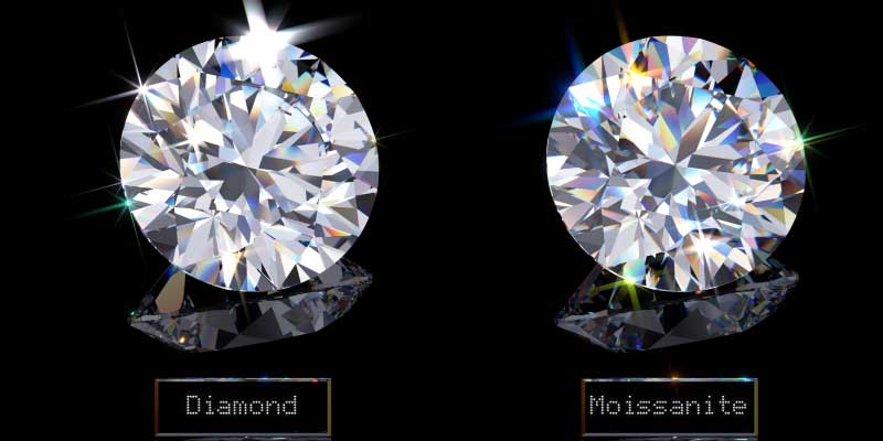 Moissanite 925 Sterling Silver Earrings - Available in Silver, Gold, and Rose Gold