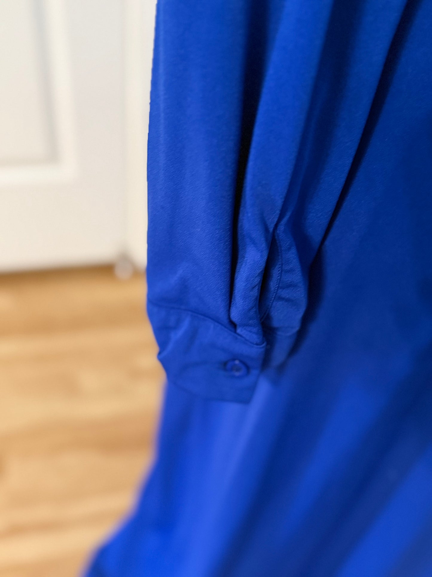 Plus Size Button Down Maxi Length Dress, 2XL